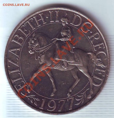 В.Британия.Крона.1977.С.Юбилей. до 25 Сентября - 19770017.JPG