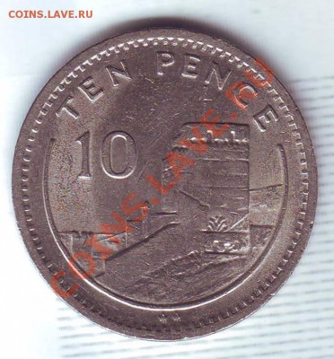 Гибралтар.10 Пенсов.1990.Форт. до 25 Сентября - 19900025.JPG