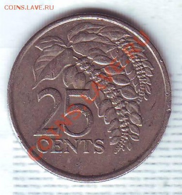 Тринидад и Тобаго.25 Центов.1998. до 25 Сентября - 19980025.JPG