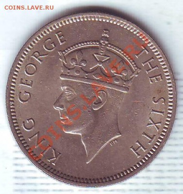 Малайя.20 Центов.1950.Георг 6.Неплохая.до 25 Сентября - 19500023.JPG