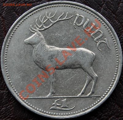 ИРЛАНДИЯ - 1 фунт 1990 - Олень - до 25 сентября - 039