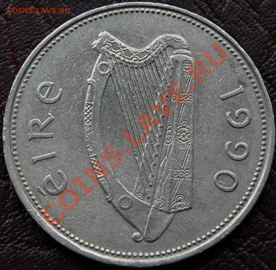 ИРЛАНДИЯ - 1 фунт 1990 - Олень - до 25 сентября - 041