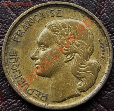 ФРАНЦИЯ - 10 франков 1951 - до 25 сентября - 030