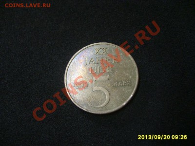 ГДР,5 МАРОК 1969 г ( 20 лет ГДР )!!до 22.09.2013 - S6000603.JPG