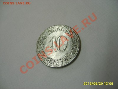 Stadt BAD BLANKENBURG, 10 пфеннигов (без даты,Fe)!!до 22.09. - S6000621.JPG