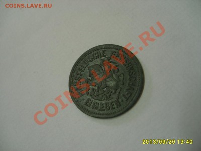 EISLEBEN,10 ПФЕННИГОВ 1917г(всадник,цинк)!!до 22.09.2013 - S6000656.JPG