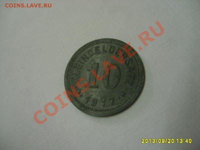 EISLEBEN,10 ПФЕННИГОВ 1917г(всадник,цинк)!!до 22.09.2013 - S6000655.JPG