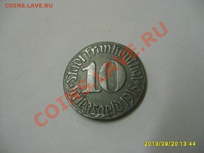 Stadt FRANKENTHAL,10 ПФЕННИГОВ 1918г(железо)!!до 22.09.2013 - S6000669.JPG