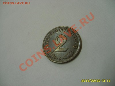 РЕЙХ, 2 ПФЕННИГА 1938 D (бронза,свастика)!!до 22.09.2013 - S6000637.JPG