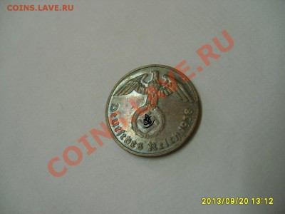 РЕЙХ, 2 ПФЕННИГА 1938 G (бронза,свастика)!!до 22.09.2013 - S6000636.JPG