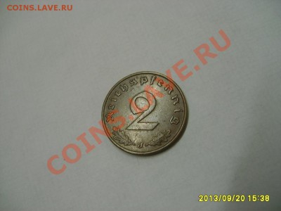 РЕЙХ, 2 ПФЕННИГА 1938 J (бронза,свастика)!!до 22.09.2013 - S6000635.JPG