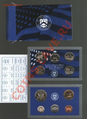 Годовой набор США 2001 ПРУФ - оценка. - 2001-1.JPG