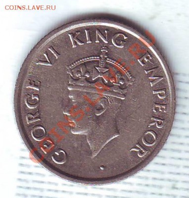 4 Рупии.1946.Георг 6.Тигр.до 27 Сентября - 19460010.JPG