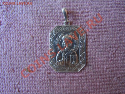 Иконка Николай чуд.-серебро925пр.,вес 6,01гр, до 27.09.13 - DSCN2492.JPG
