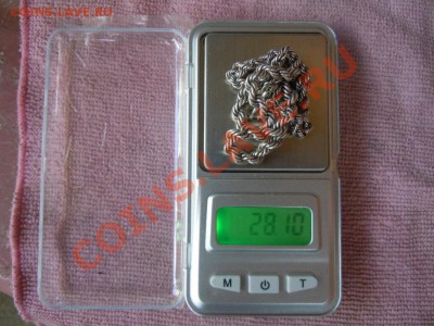 цепочка-серебро925пр.,вес 28гр., до 27.09.2013 в 22.00 - DSCN2449.JPG