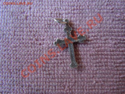 серебряный крест 925пр., вес 1,45гр.,до 27.09.2013г. в 22.00 - DSCN2487.JPG