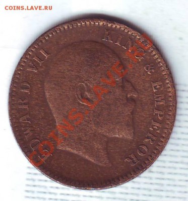 4 Анны.1909.Эдвард 7. до 29 Сентября - 19090004.JPG