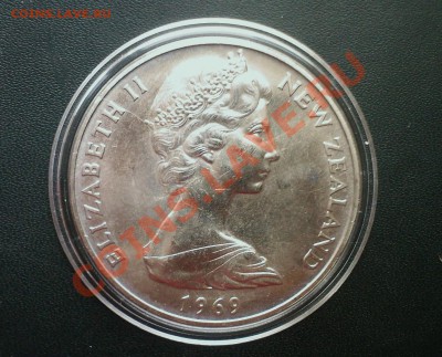 НОВАЯ ЗЕЛАНДИЯ 1доллар 1969г. КУК до 25.09 - 14092013(004)