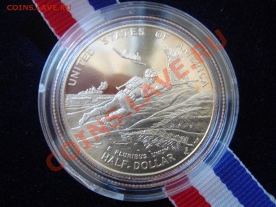 2$ 50 лет войне 1993 коробка, сертификат до 27.09 22 - США халф 1993-2