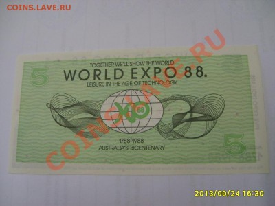АВСТРАЛИЯ,5 ДОЛЛАРОВ 1988г(почти пресс,W.EXPO)!до 26.09.2013 - S6000702.JPG