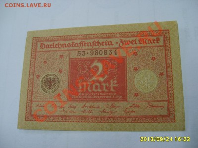ГЕРМАНИЯ,2 МАРКИ 1920г(почти пресс)!!до 26.09.2013 - S6000687.JPG