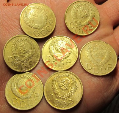 3 копейки 1926-1957 24 штуки до 30.09.12 в 22.00 мск - 2