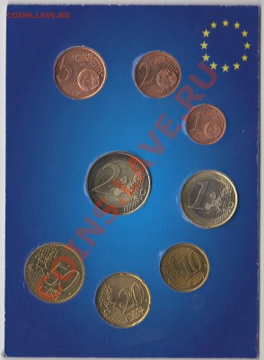 Неоф. набор монет Монако, евро, 2001 - монако001