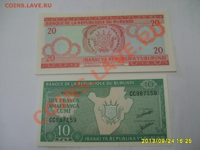 BURUNDI,20+10 ФРАНКОВ 2007г(Пресс)!!до 26.09.2013 - S6000693.JPG