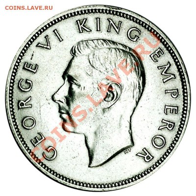 Новая Зеландия_памятные полкроны 1940; до 25.09_22.06мск - 6335