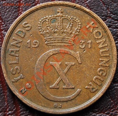 ИСЛАНДИЯ - 5 эйре 1931 - до 1 октября - 339