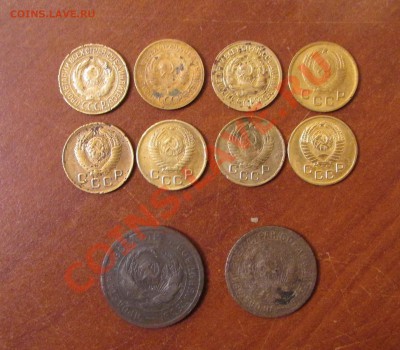 Копейки СССР 1931-57г. 10шт. 28.09.13г. 22.00 по Москве - 44