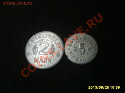 ГЕРМАНИЯ,2 МАРКИ+5 ПФЕННИГОВ(SPIEGELD-игруш-е деньги)до26.09 - S6000729.JPG