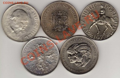 Великобритания кроны 1965-81 (5шт) 30.09.13 в 22.00 (6573) - img049