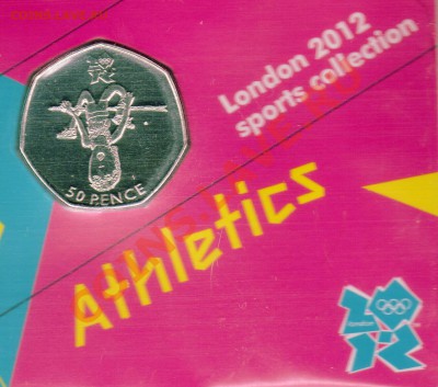 Великобритания 50 пенсов 2011 Атлетика до 30.09-22ч (6627) - img058