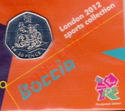 Великобритания 50 пенсов 2011 Бочча до 30.09-22ч (6627) - img059