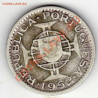 Ag Порт.Гвинея 10 эскудо 1952 до 30.09 в 22.00мск (6789) - img164