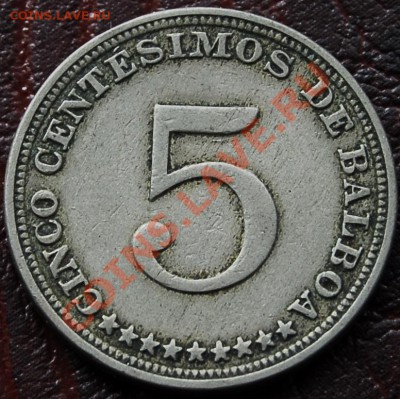 ПАНАМА - 5 чентесимо 1929 - до 2 октября - 296