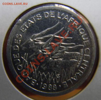 1 франк центральная африка 1988г. - DSCN5745_thumb