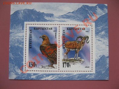 Марки киргизии. фауна, динозавры и космос (Терешкова!!!) - IMG_5815.JPG