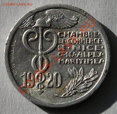 Нотгельд Франция, Ницца, 10 Сантимов 1920  (30.09.13) - P1012421.JPG