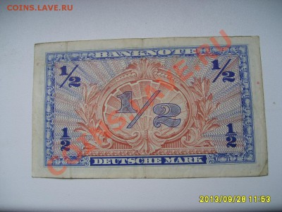 2 МАРКИ 1948г (Rb 231,Р:1,Банк Немецких Земель)до1.10 - S6000775.JPG