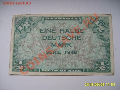 2 МАРКИ 1948г (Rb 231,Р:1,Банк Немецких Земель)до1.10 - S6000774.JPG
