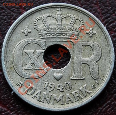 ДАНИЯ - 10 эре 1940 - до 4 октября - 487