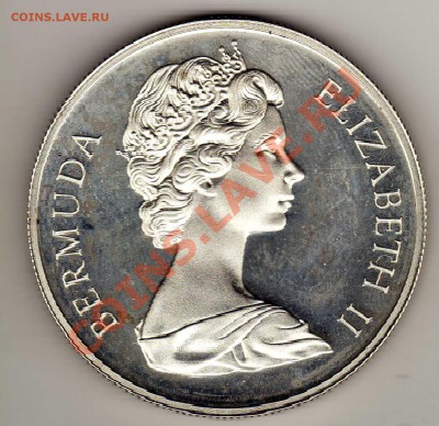 Ag БЕРМУДЫ 1$ 1972 СЕР.ЮБИЛЕЙ ДО 03.10 В 22.00МСК (5624) - img311