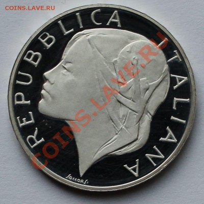 Италия 500 лир 1990. ЧМ - 1990. Футбол. Серебро. - 4
