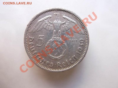 5 марок 1939 до 3.10 - 5 марок 1939