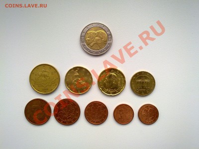 2 евро Бельгийско-Люксембургский эк. союз и подборка ходячки - 290920131173