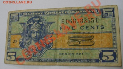 АМЕРИКА,5 ЦЕНТОВ 1954г (Военный сертификат)!!до 01.10.2013 - S6000679.JPG