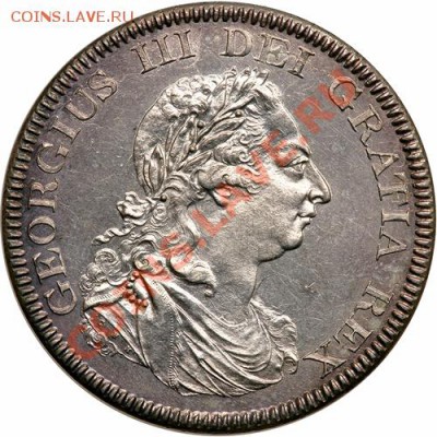Британский доллар (5 шиллингов) 1804 г.  - 3 монеты - 1
