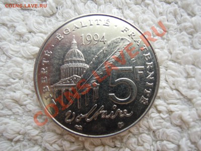 5F Франции 1994 юбилейные на оценку. - DSCN0025
